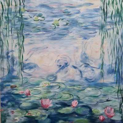 Copia da Monet Olio su tela
